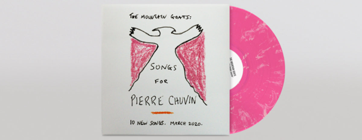 Merge to press the Mountain Goats’ Songs for Pierre Chuvin to CD and LP on March 26