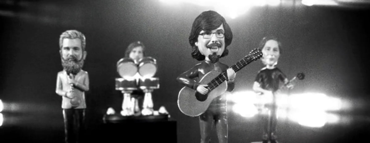 Watch the Mountain Goats transform into bobbleheads for their first music video in five years