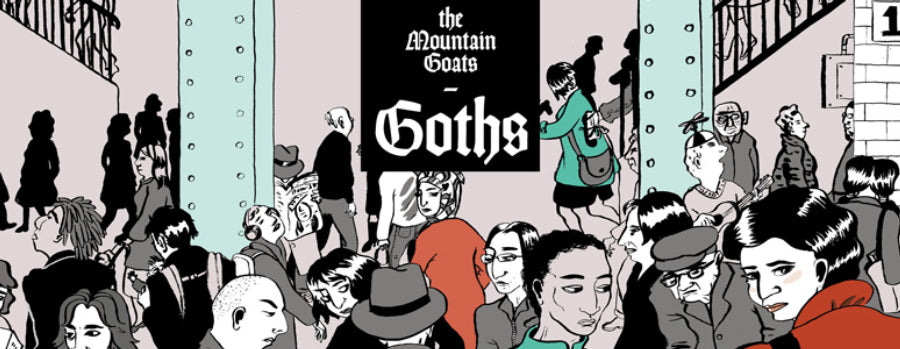 Preview the Mountain Goats' new album Goths on NPR Music; European shows announced