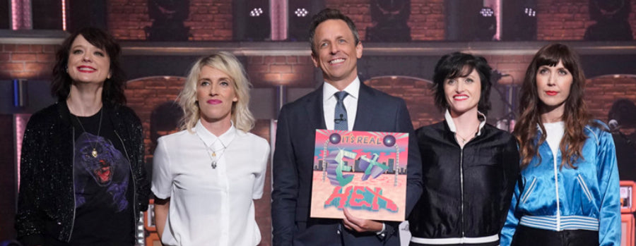 Watch Ex Hex perform “Cosmic Cave” on Late Night with Seth Meyers