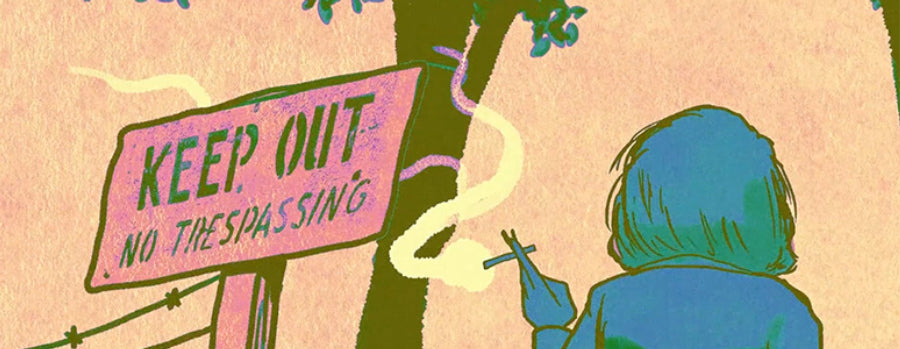 “Turn and Smile” by The Rock*A*Teens gets a graphic novel treatment with their new music video