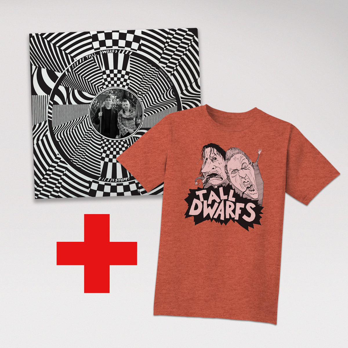 Tall Dwarfs - Unravelled Album + T-shirt Bundle