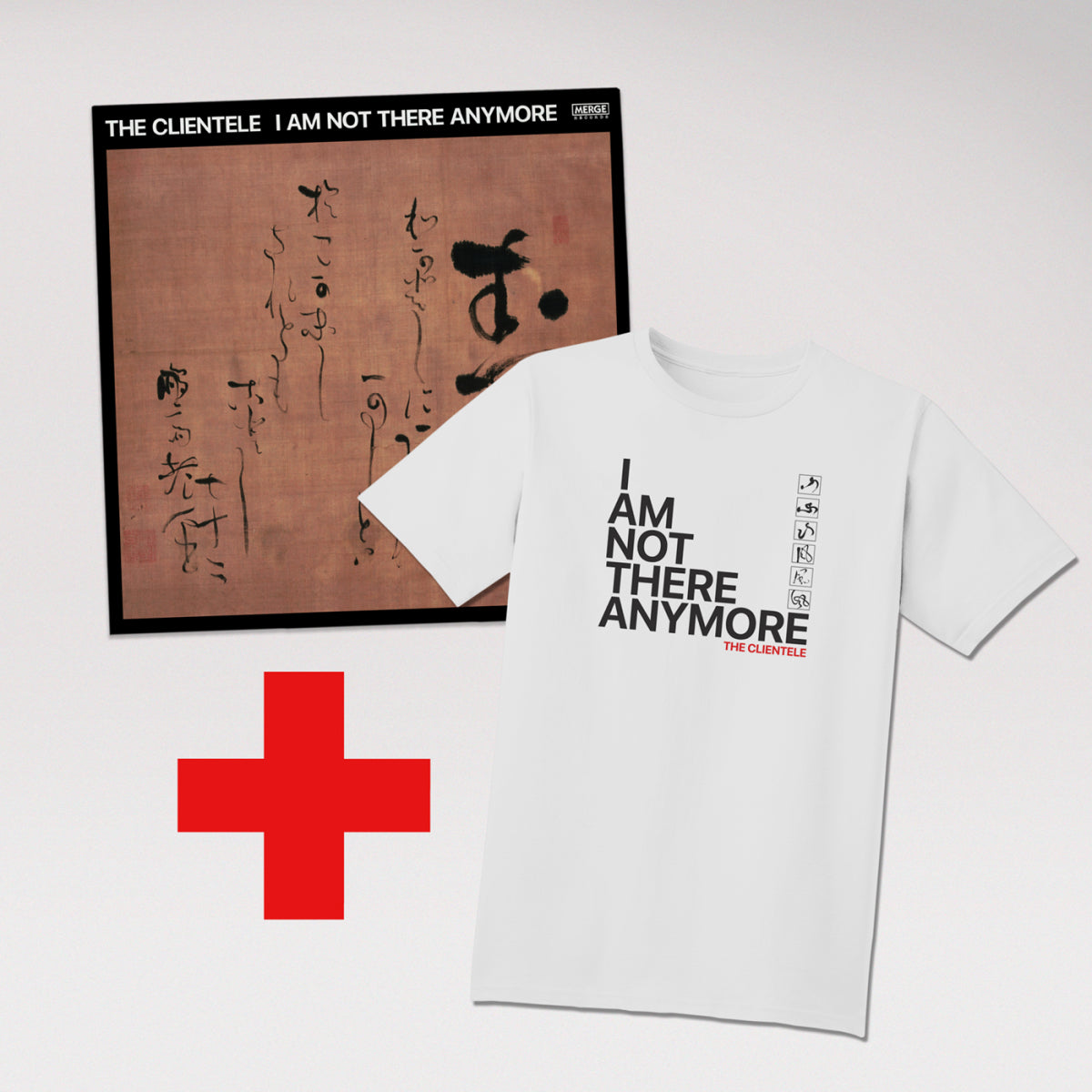 The Clientele - I Am Not There Anymore Album + T-shirt Bundle