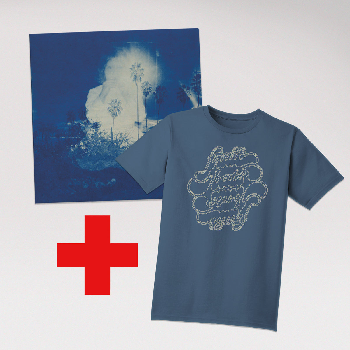 Fruit Bats - A River Running to Your Heart Album + T-shirt Bundle