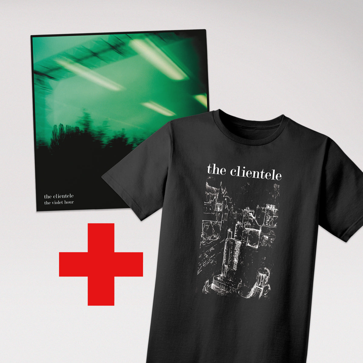 The Clientele - Violet Hour Reissue + T-Shirt Bundle